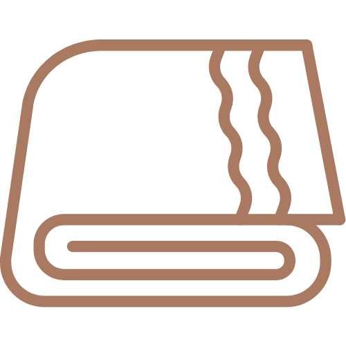 Icona asciugamano, servizi comfort casa vacanze Suvereto, esperienze relax Val di Cornia.